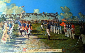 change of flags 1821